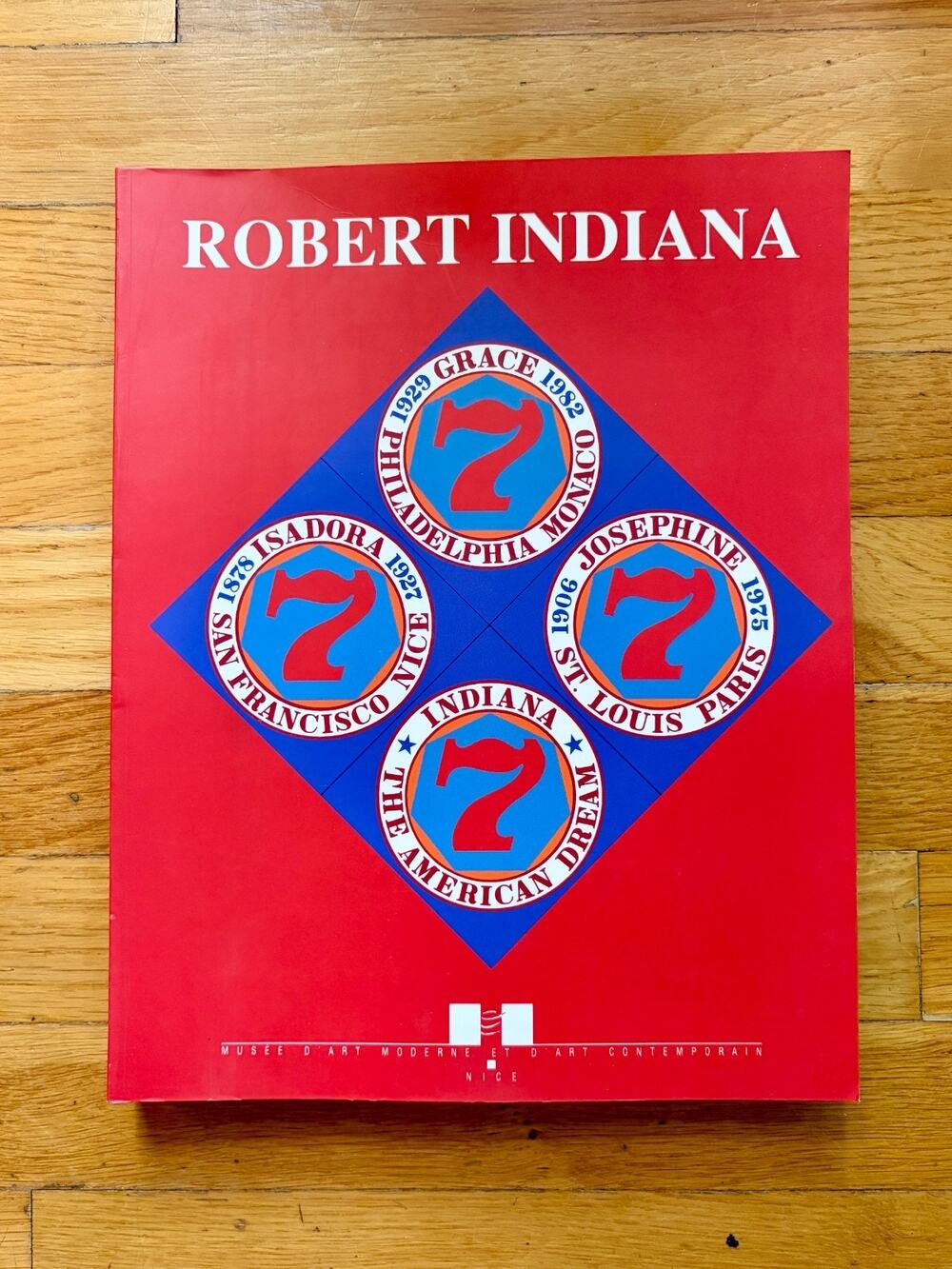 Robert Indiana Seventh American Dream 1998 Museum Exhibition Art Catalog Book
